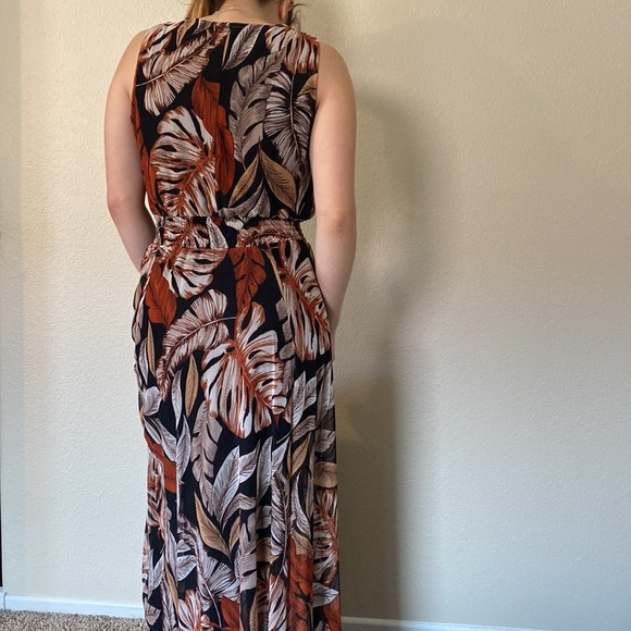 Feather print maxi dress - Picture 5 of 5